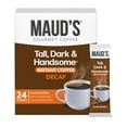 thumbnail image 1 of Maud's Dark Roast Decaf Instant Coffee, 24 ct, 100% Arabica Coffee, Instant Hot or Iced Coffee - Just add water, 1 of 6