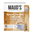 thumbnail image 1 of Maud's Spiced Chai Tea Latte Instant Packets, 16 ct, 100% Gourmet Blended Tea Leaves, Instant Hot or Iced Chai Tea Latte - Just add water, 1 of 7