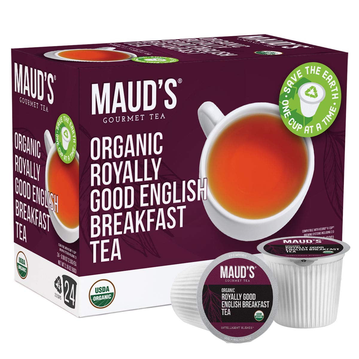 Maud's Organic English Breakfast Tea (Royally Good English Breakfast