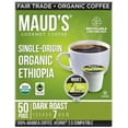 Maud's Organic Ethiopian Coffee Pods, 50 ct Fair Trade Single Origin