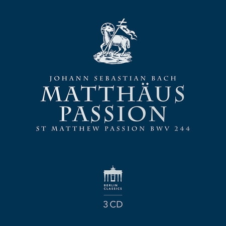 Mauersberger - St Matthew Passion - Music & Performance - CD