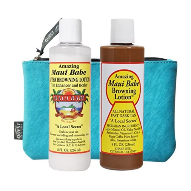 Maui Babe Before And After HYZ01 Browning Lotion Outdoor Tanning Lotion