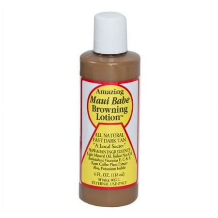 Maui Babe Browning Lotion – Natural Tanning Enhancer for a Sun-Kissed Glow