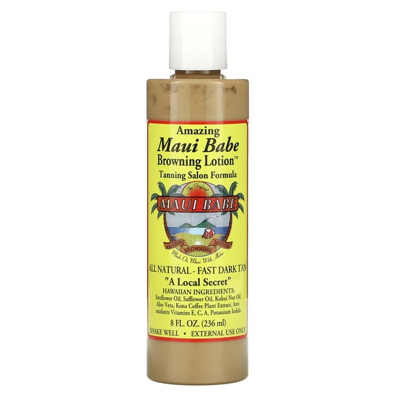 Maui Babe Maui Babe Tanning Salon Formula Browning Lotion, 8 oz