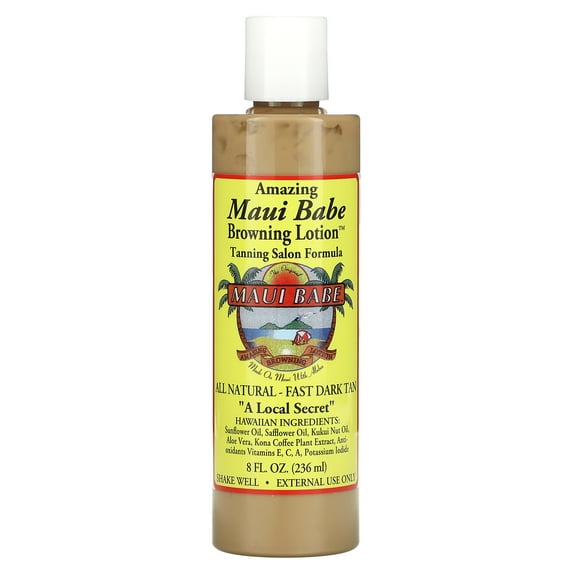 Maui Babe Maui Babe Tanning Salon Formula Browning Lotion, 8 oz