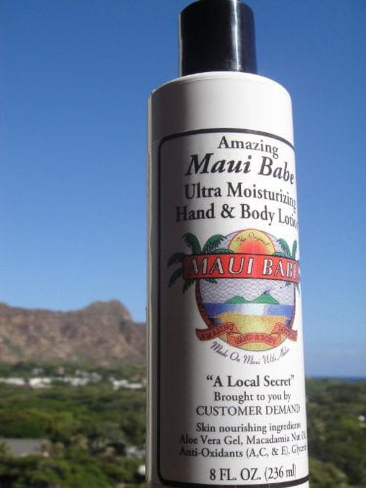 Maui Babe Moisturizing Hand and Body Lotion Self Tanner, 8 Oz