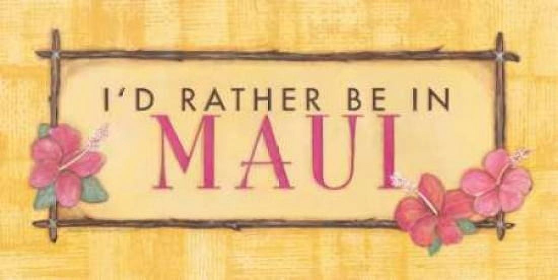Maui Canvas Art - Stephanie Marrott (24 x 48)