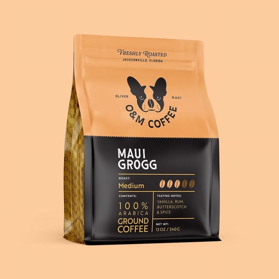 Maui Grogg Medium Roast Ground 12oz