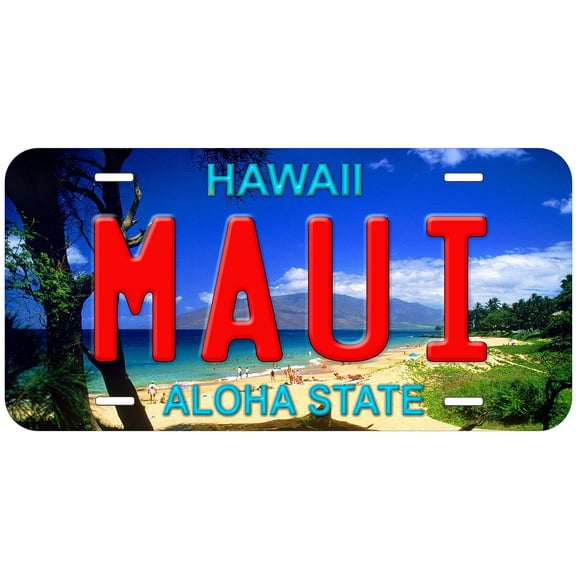 Maui HI TAG01 Novelty Car Auto License Plate
