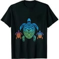 thumbnail image 1 of Maui - Hawaii Sea Turtles Hawaiian Scuba Diving Souvenir T-Shirt 0263, 1 of 3
