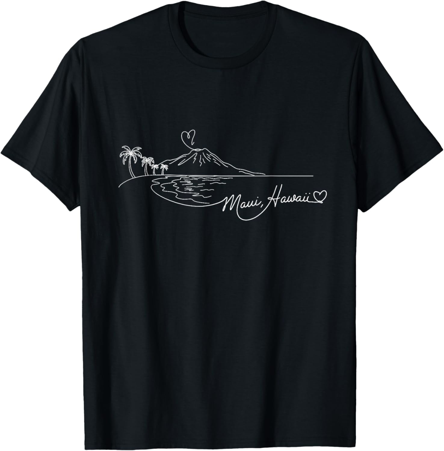Sweat à Capuche Vintage Maui Hawaii Surf - Homme/Femme - Cadeau Souvenir Surfing - 241g Coupe Classique