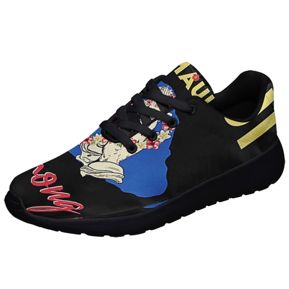 Maui Hawaii Stong Support For Hawaii Shoes Sneakers Black Size 5