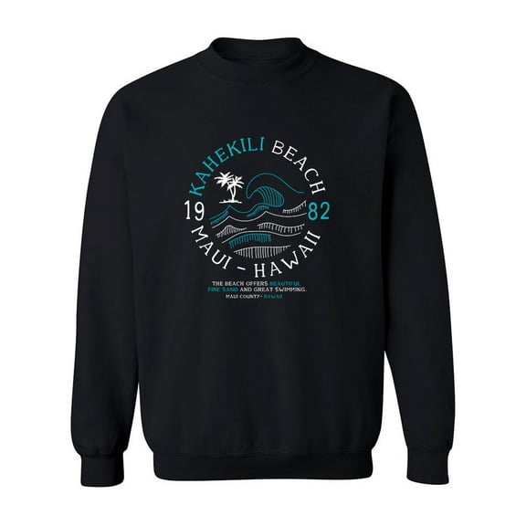 Maui Hawaii Sweatshirt Men -Image by Shutterstock, Male Small