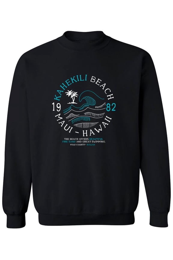 Maui Hawaii Sweatshirt Men -Image by Shutterstock, Male XX-Large