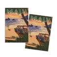 thumbnail image 1 of Maui, Hawaii, Woody and Beach (4x6 Birch Wood Postcards, 2-Pack Stationary, Rustic Home Wall Decor), 1 of 5