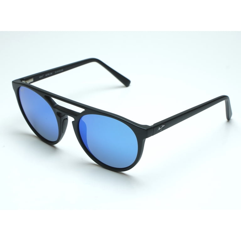 Maui Jim Sunglasses AH DANG! 781-2M Matte Black Frame Blue Hawaii Polari… Maui Jim Ah Dang! 781 Sunglasses: Models P781-12C, B781-2M  main image 2
