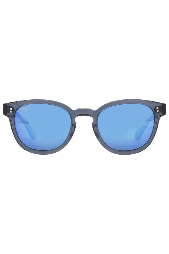 Cheetah 5 Blue Hawaii Oval Unisex Sunglasses B842-27G 52