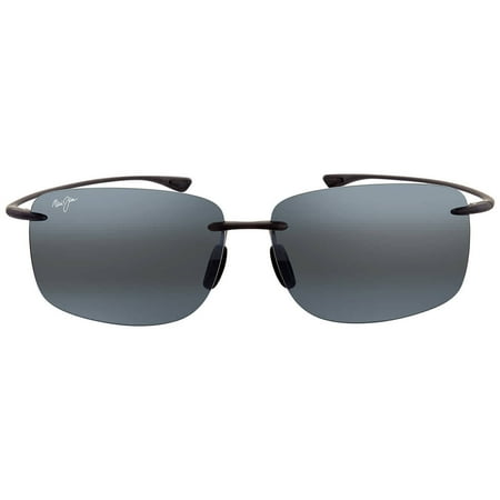 Maui Jim Hema Neutral Grey Rectangular Unisex Sunglasses 443-11M 62