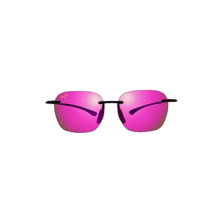Maui Jim Komohana w/ Patented PolarizedPlus2 Lenses Polarized Rimless Sunglasses, Tortoise Matte/Maui Sunrise Polarized, Small