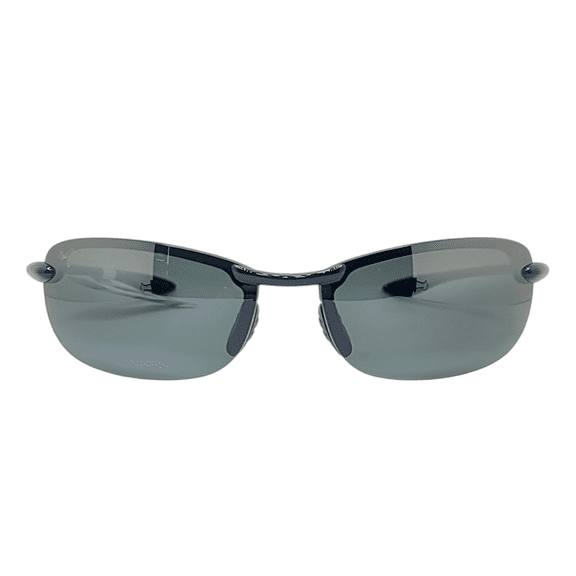Maui Jim Makaha MJ405 02 Gloss Black/Neutral Grey Lens 64mm Men's Sunglasses