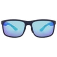 thumbnail image 1 of Maui Jim Men's and Women's Huelo Polarized Classic Sunglasses, Blue/Blue Hawaii, Medium, 1 of 1