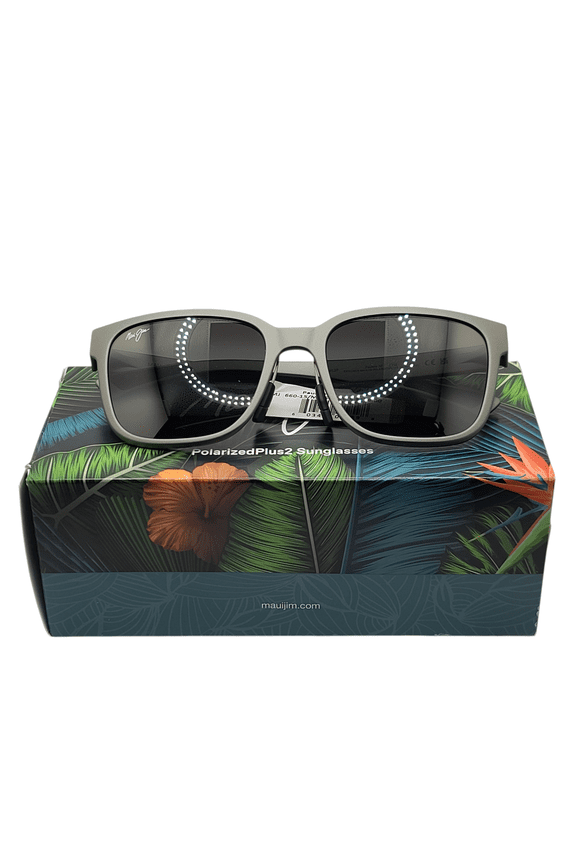 Paulele 660-02 Asian Fit Matte Black/Neutral Grey Polarized Lenses 57mm