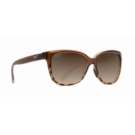 Maui Jim Starfish Translucent Nylon Cat Eye Bronze Women's Sunglasses HS744-01T