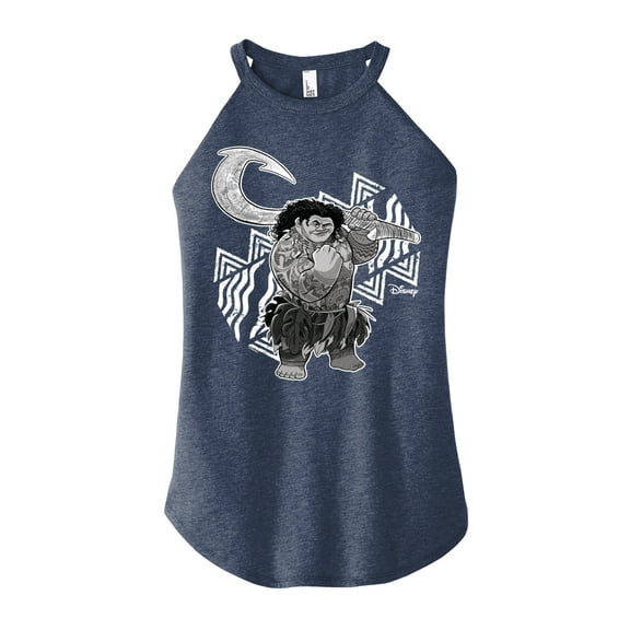 Maui - Juniors High Neck Tank Top