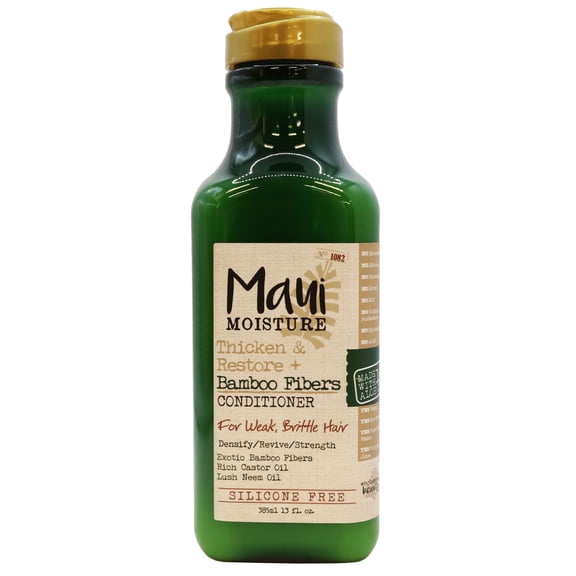 Maui Moisture Bamboo Fibers Conditioner 13 Oz., Pack of 3