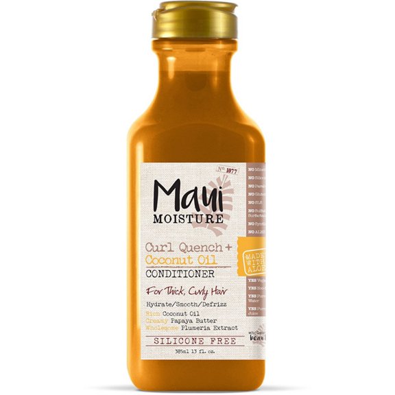 Maui Moisture Curl Quench + Coconut Oil Conditioner 13 oz (Pack of 2)