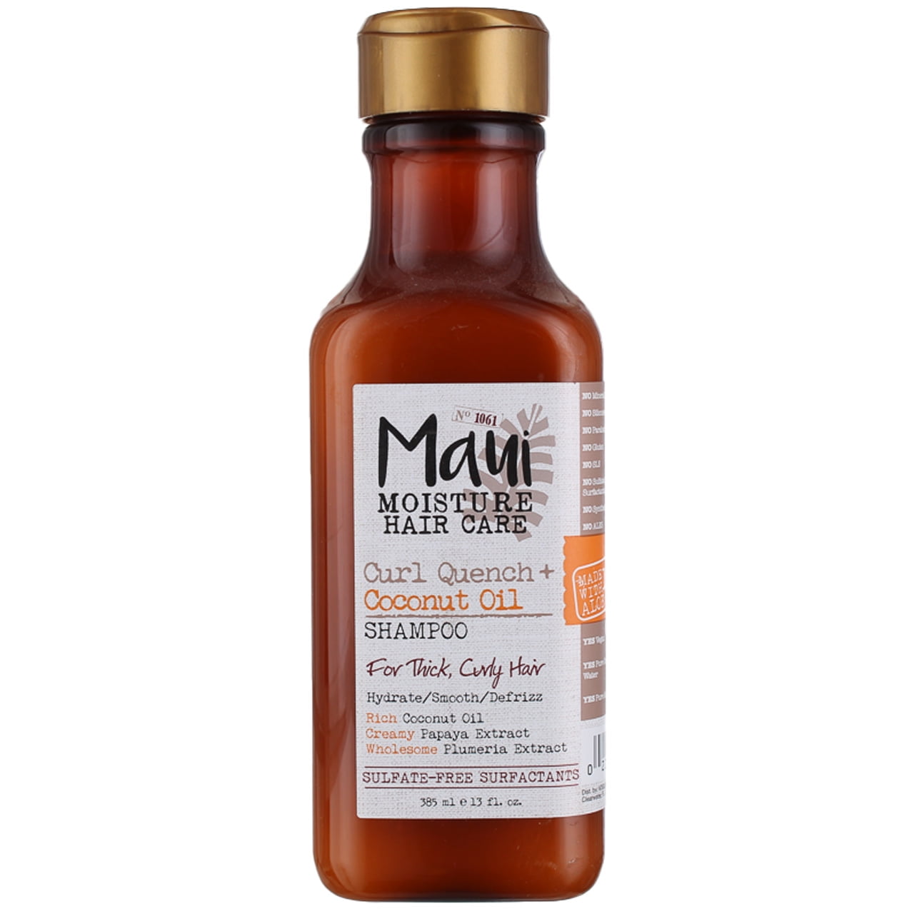 Maui Moisture Curl Quench + Coconut Oil Shampoo 13 oz (Pack of 3)