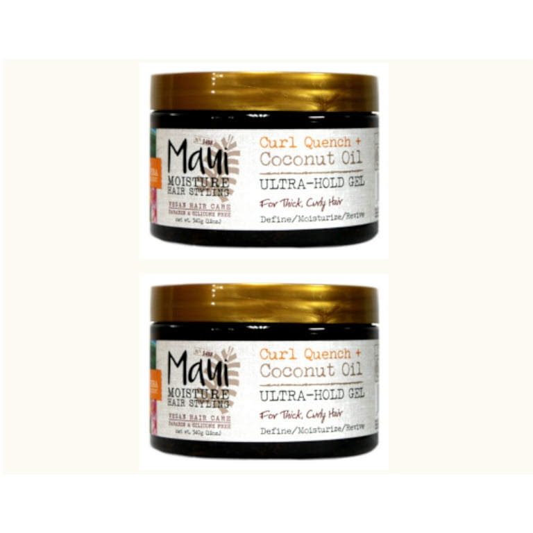 Maui Moisture Coconut Oil Curl Quench Ultra Hold Gel 