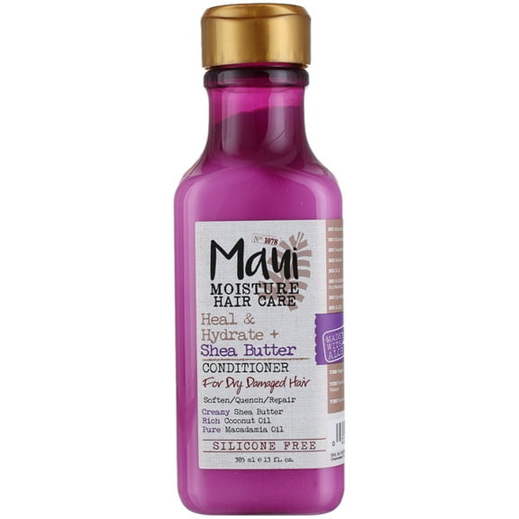 Maui Moisture Heal & Hydrate + Shea Butter Conditioner 13 oz (Pack of 6)
