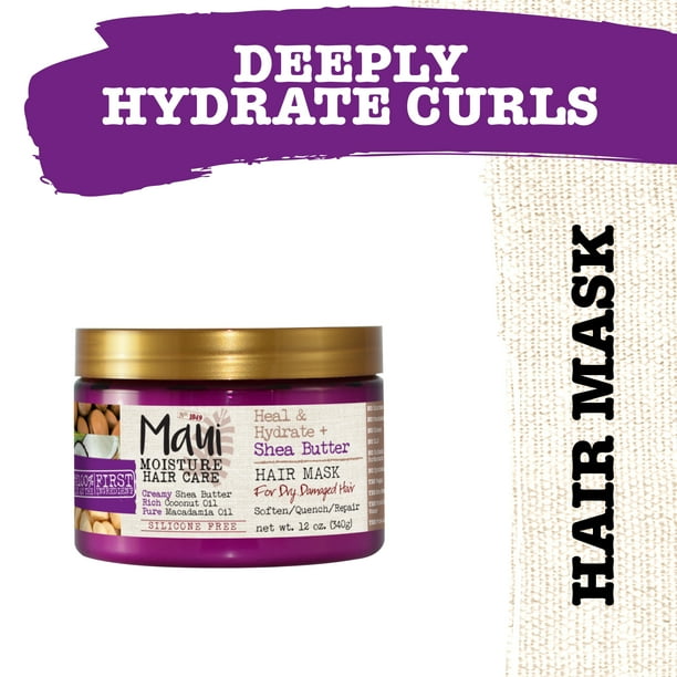Maui Moisture Heal & Hydrate + Shea Butter Hair Mask & LeaveIn