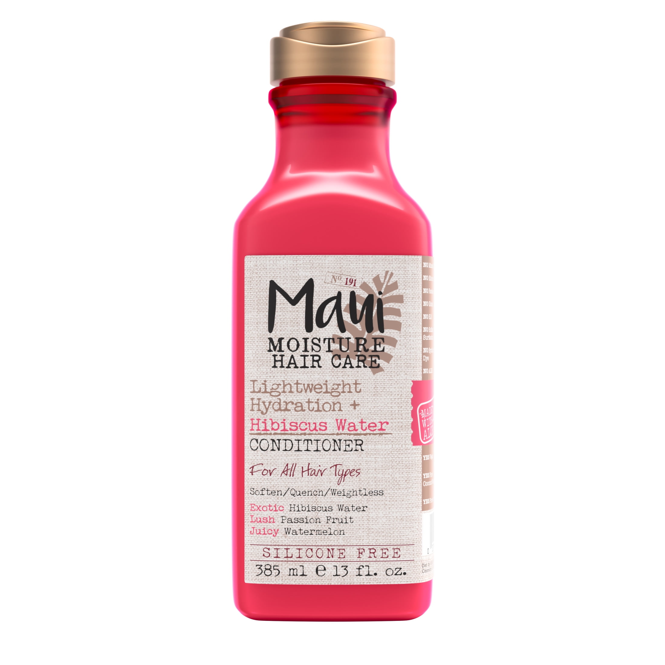 Maui Moisture Lightweight Hydration + Hibiscus Water Moisturizing Conditioner, 13 fl oz