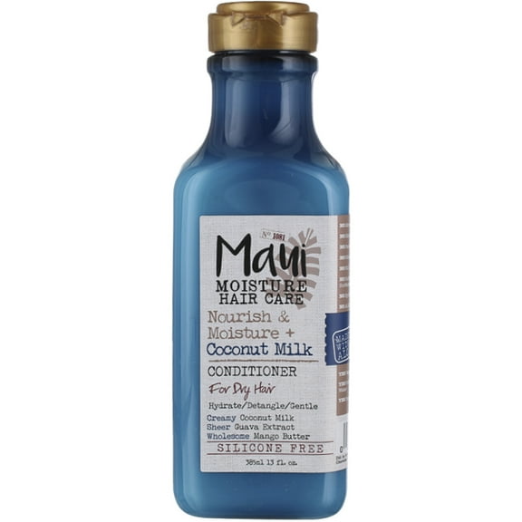 Maui Moisture Nourish & Moisture + Coconut Milk Conditioner 13 oz (Pack of 4)