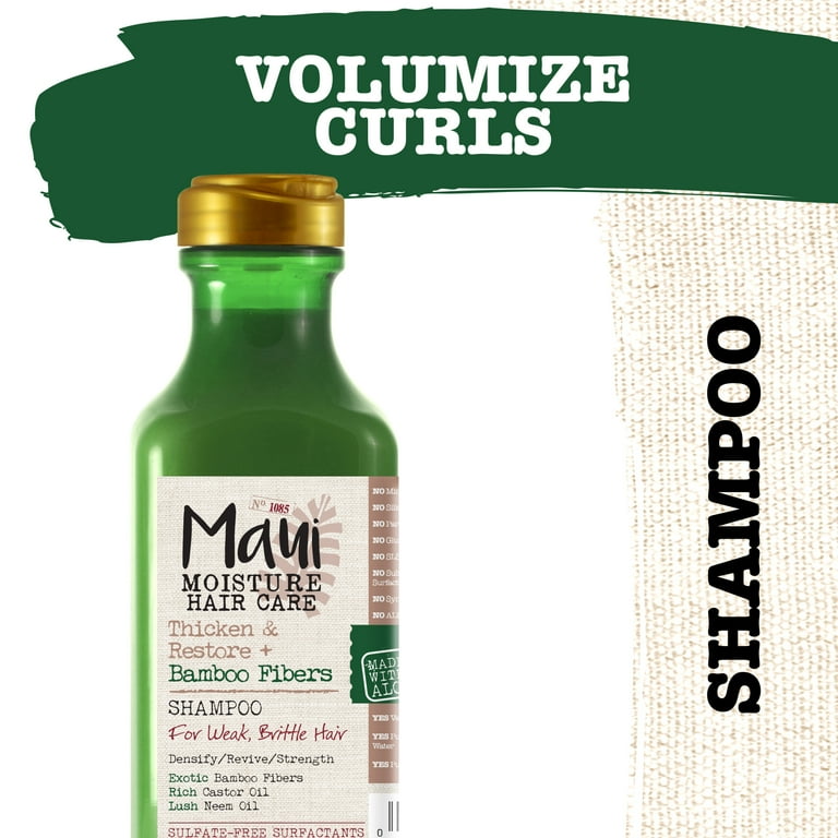 MAUI MOISTURE Thicken & Restore Bamboo Fibers Shampoo MAUI MOISTURE Thicken & Restore Bamboo Fibers Shampoo