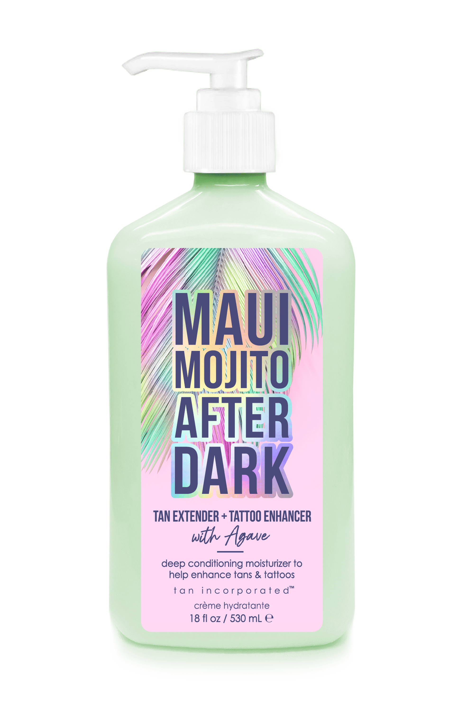 Maui Mojito After Dark Tan Extending Deep Conditioning Moisturizer Lotion w/Tattoo Enhancers - Enhance your Tan & Tattoo