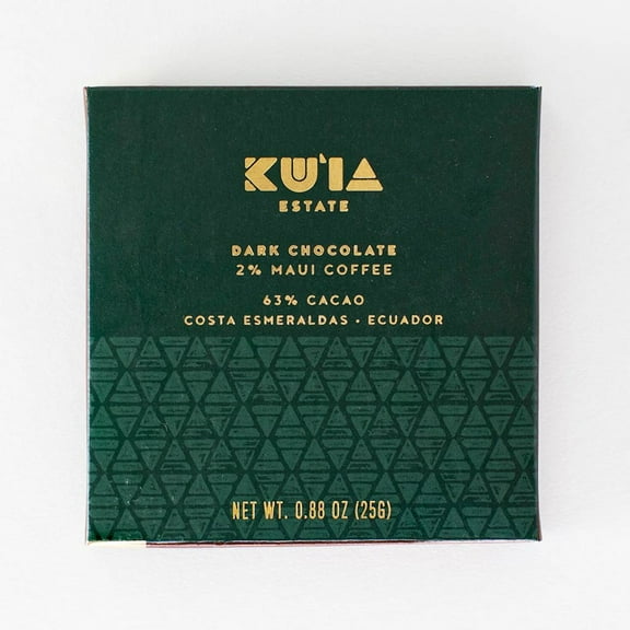 Maui Mokka Coffee Dark Chocolate Bar