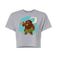 thumbnail image 1 of Maui Pattern  - Juniors Cropped Cotton Blend T-Shirt, 1 of 5