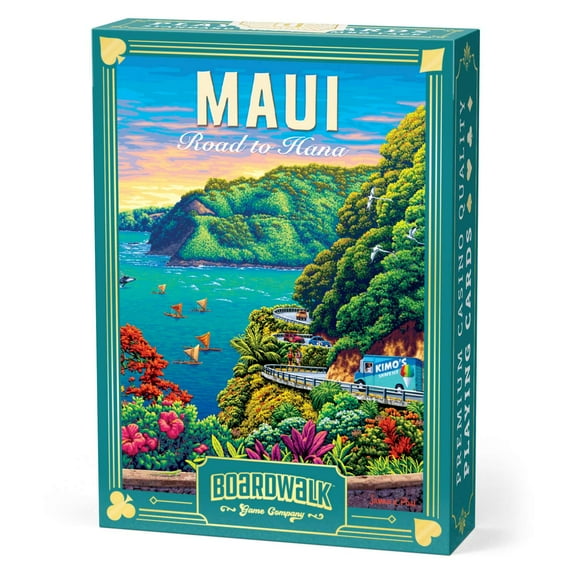 Maui Road to Hana by Boardwalk - Playing Cards