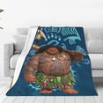 thumbnail image 1 of Maui Soft Micro Fleece Blanket Throw Lightweight Flannel Blankets for Bed Couch Sofa, 1 of 9