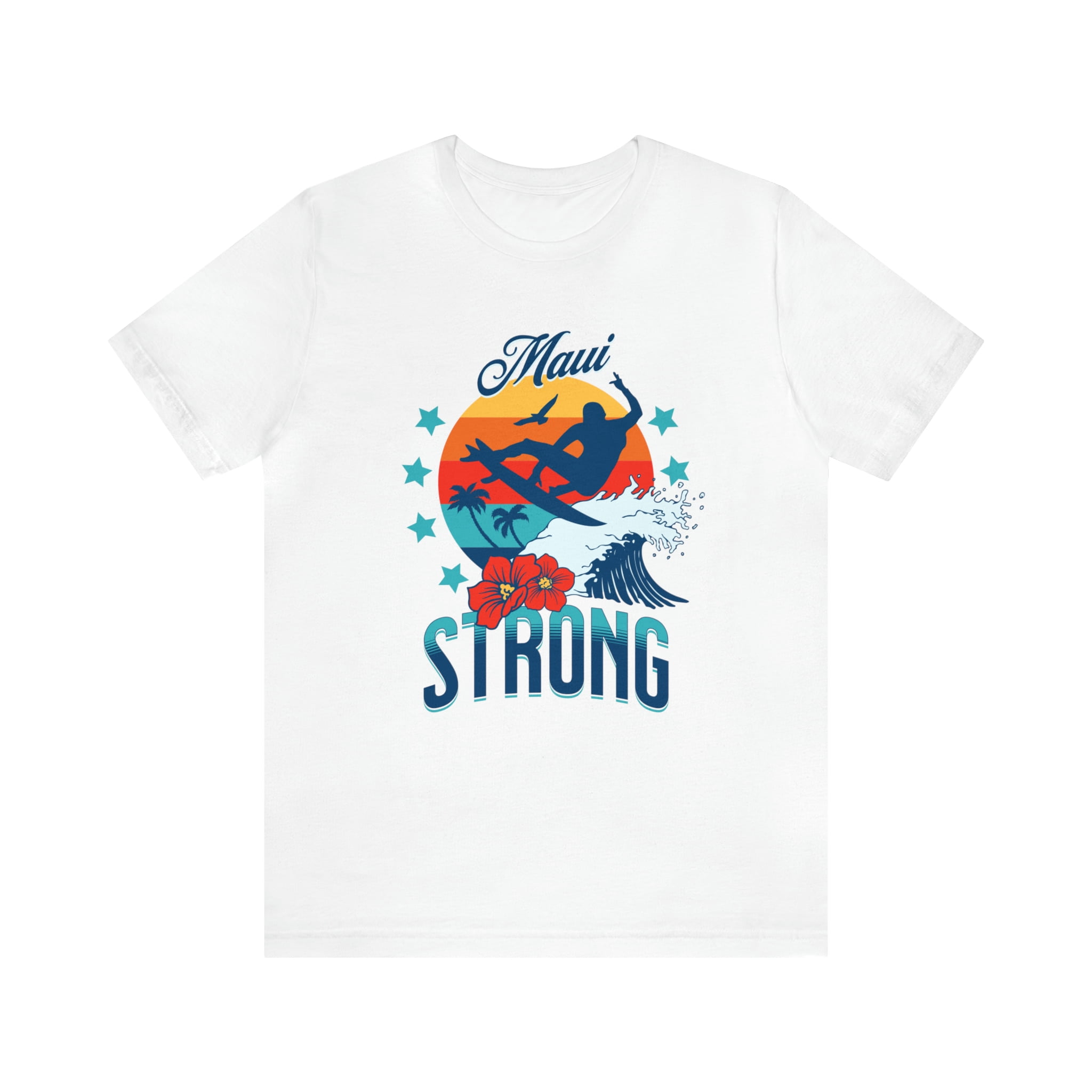 NEW ERA☆UNIV HAWAII Maui Strong T-shirt Maui Strong, Lahaina Strong Support Hawaii Fire T-Shirt
