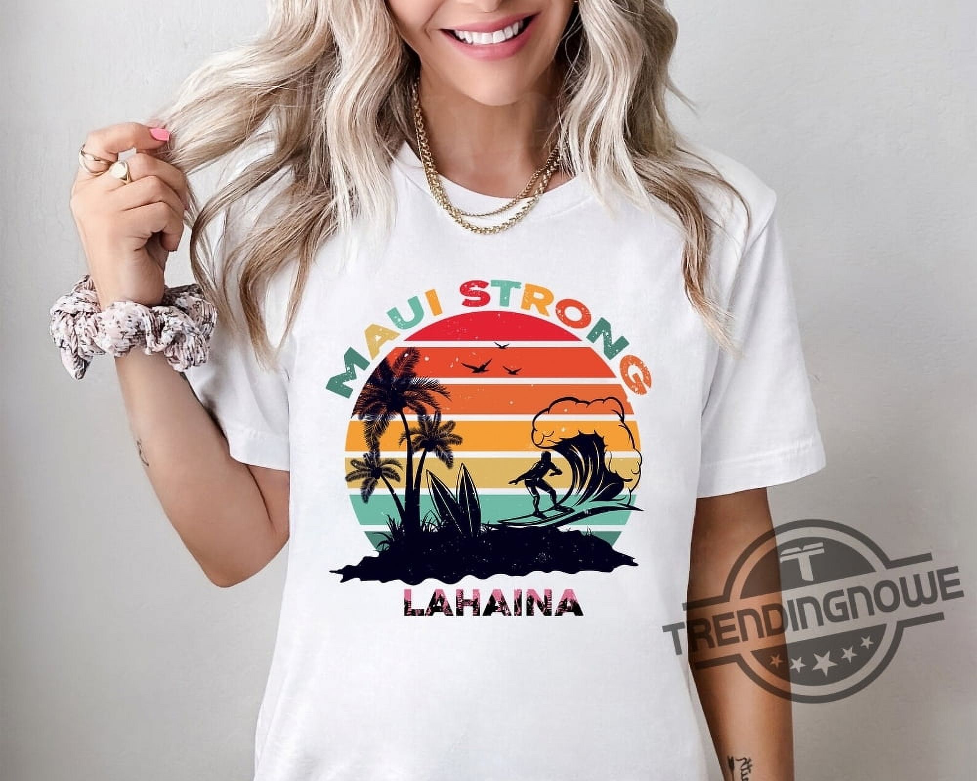 Maui Strong Shirt Fundraiser Hearts For Lahaina Strong Shirt Hawaii