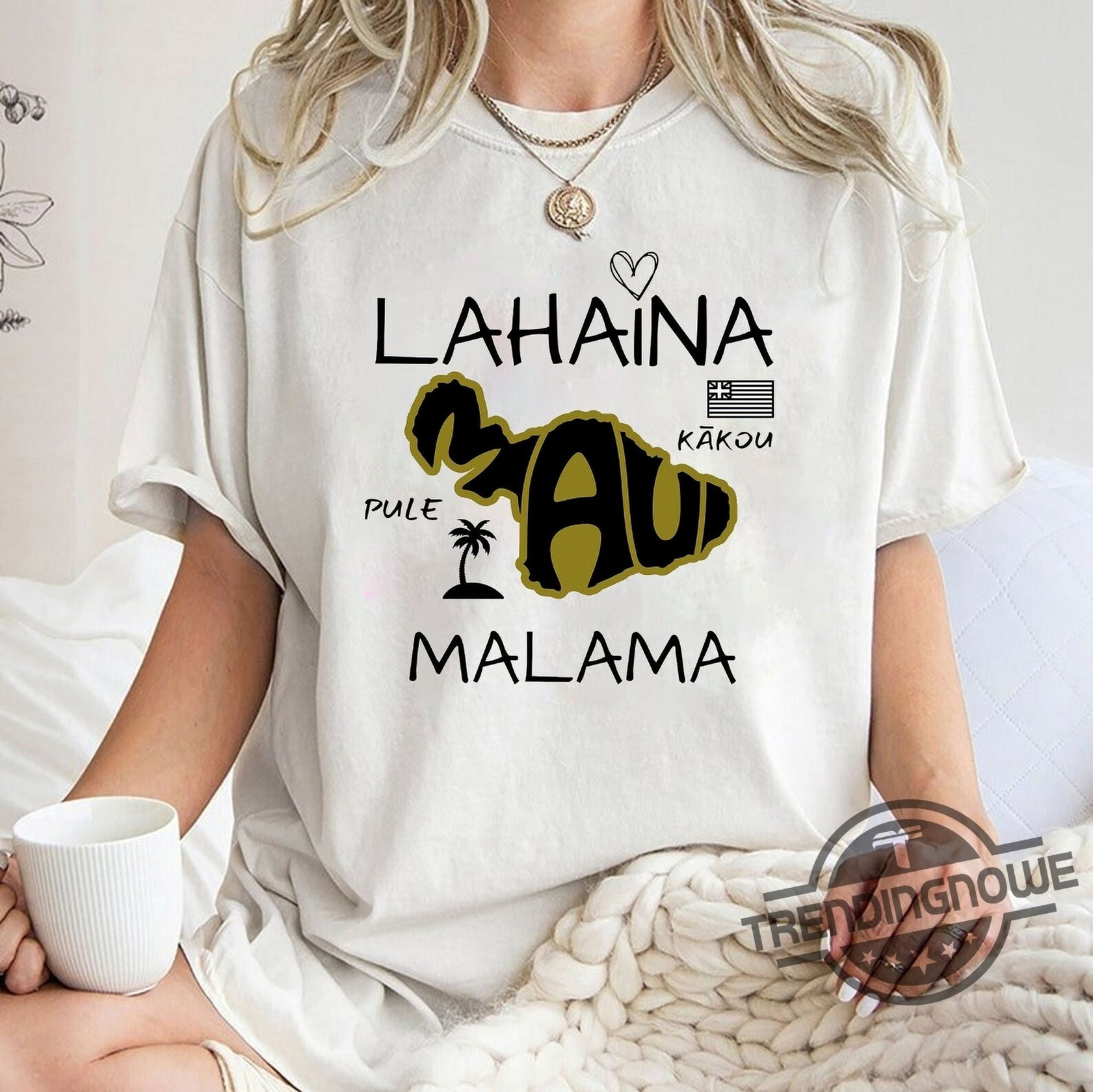Maui Strong Shirt Fundraiser Pray For Hawaii Shirt Lahaina Hawaii Fires