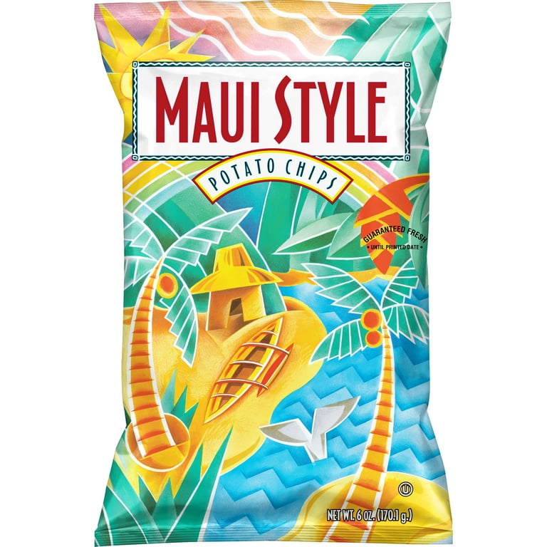 Maui Style Potato Chips, 6 oz Bag