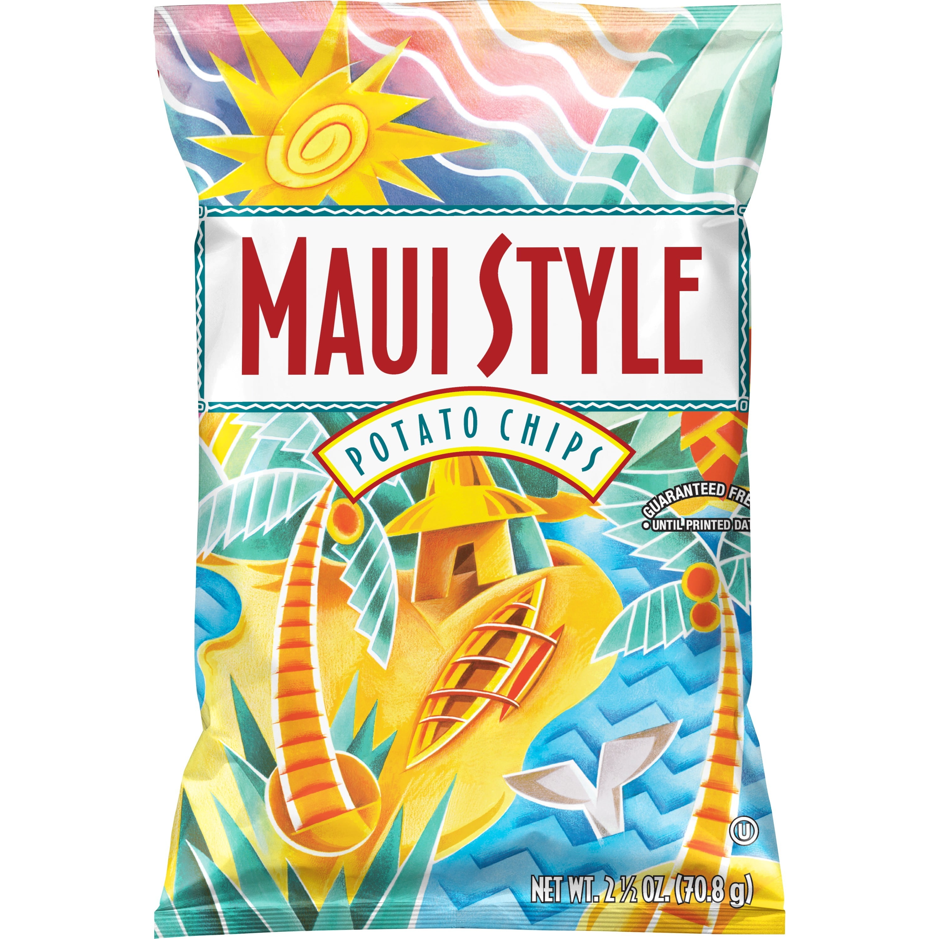 Maui Style Potato Chips, Original, 2.5 Ounce Bag