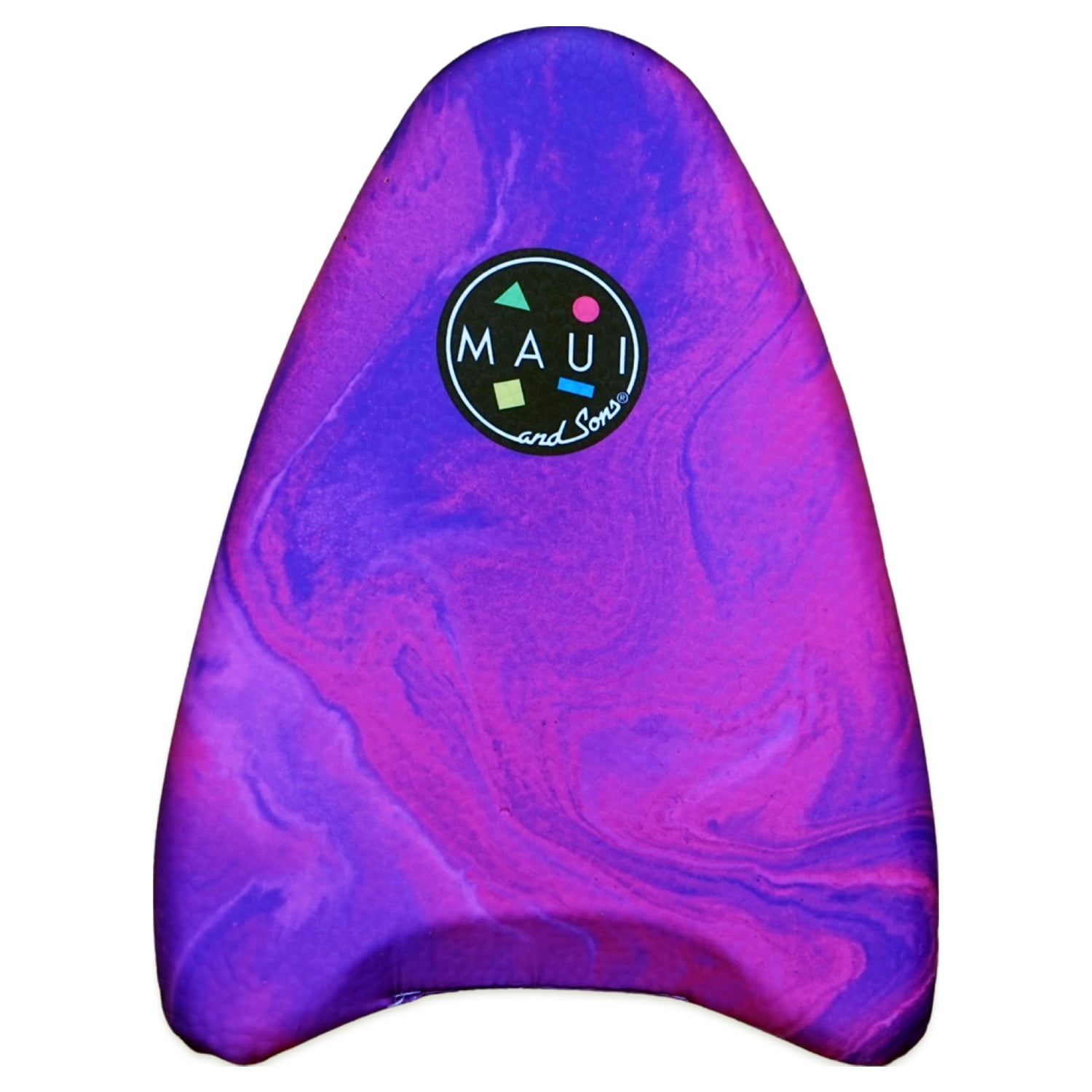 Maui and Sons 17 inch Light Weight Kickboard - Purple and Pink