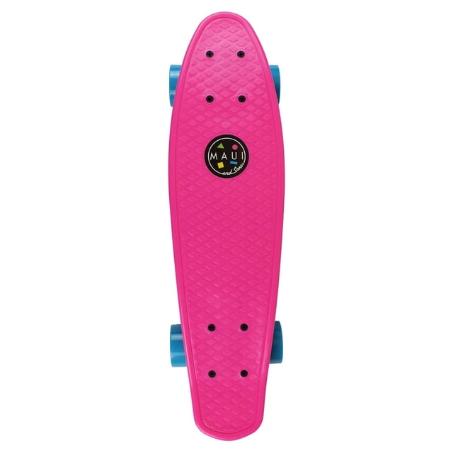 Maui and Sons 22 Pink Cookie Cruiser Skateboard - Walmart.com