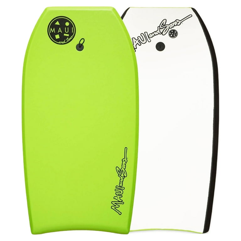 Maui and Sons 42 inch Lightweight Slick Bottom BodyBoard Surfing W